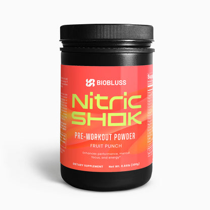 Nitric Shock Pre-Workout Powder (Fruit Punch)