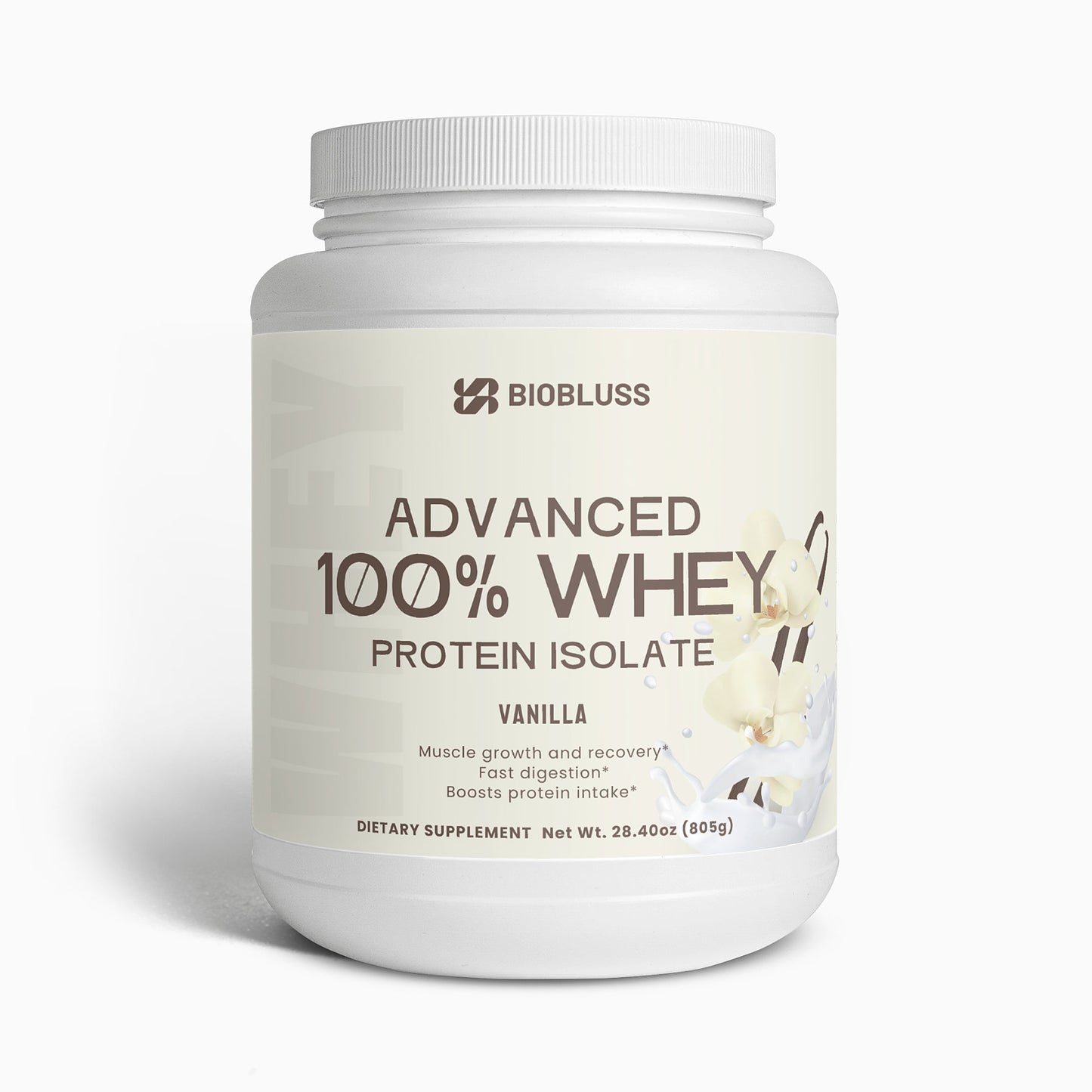 Advanced 100% Whey Protein Isolate (Vanilla)