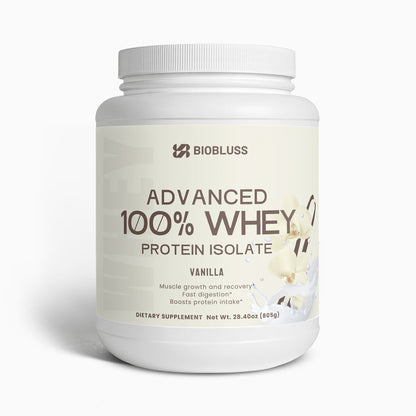 Advanced 100% Whey Protein Isolate (Vanilla)